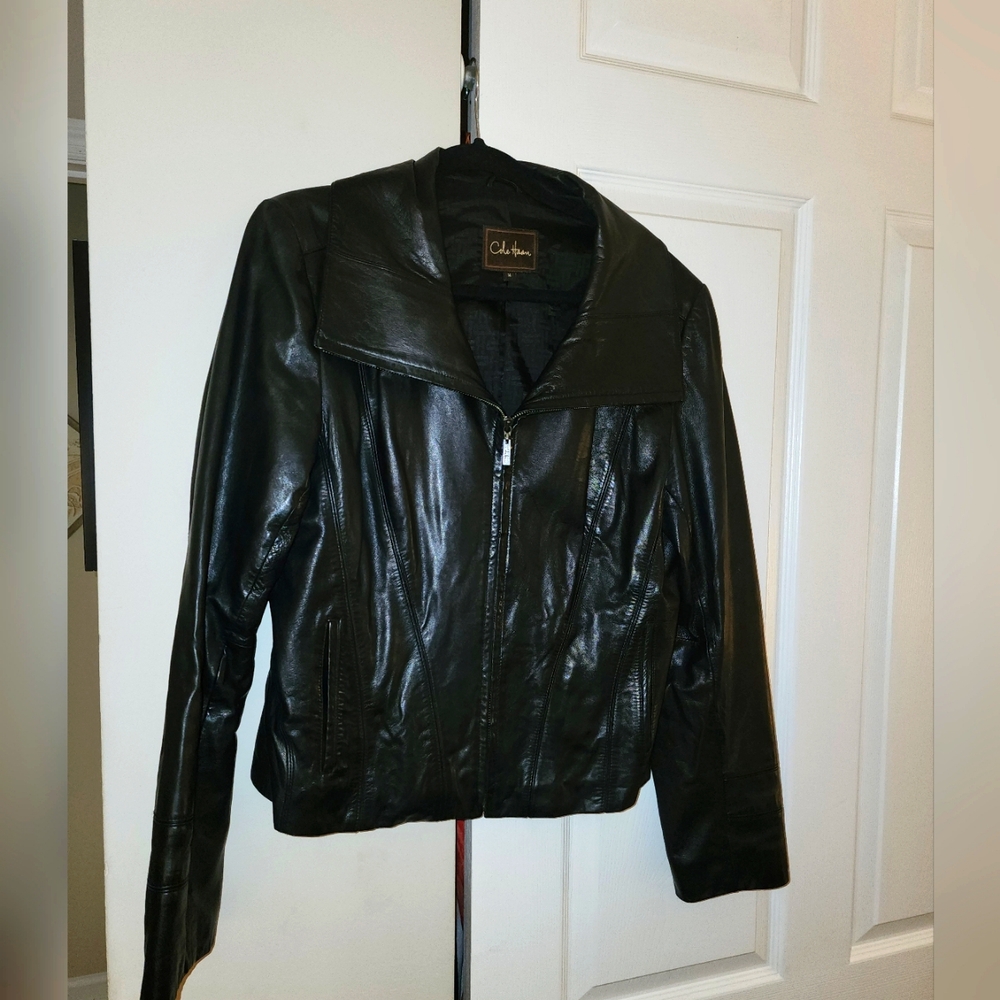 Cole Hann Leather Jacket